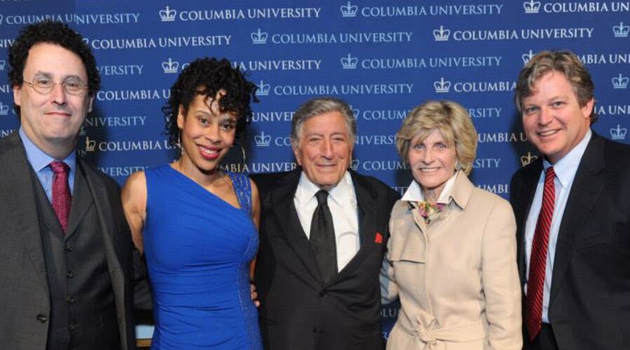 The Kennedys will always celebrate the life of our longtime friend, Tony Bennett—pictured here with playwrights Tony Kushner, Dominique Morisseau, and my Aunt Jean and me following a NYC concert.