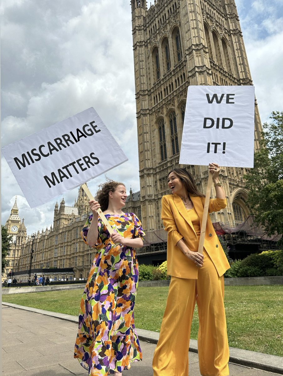 WE DID IT! Part 2. So what does this historical change in Miscarriage law actually look like? @_OliviaBlake @tommys