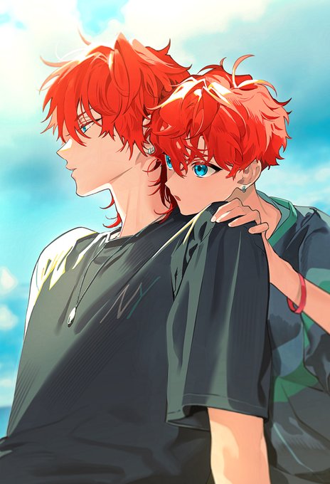 「brothers red hair」 illustration images(Latest)｜2pages