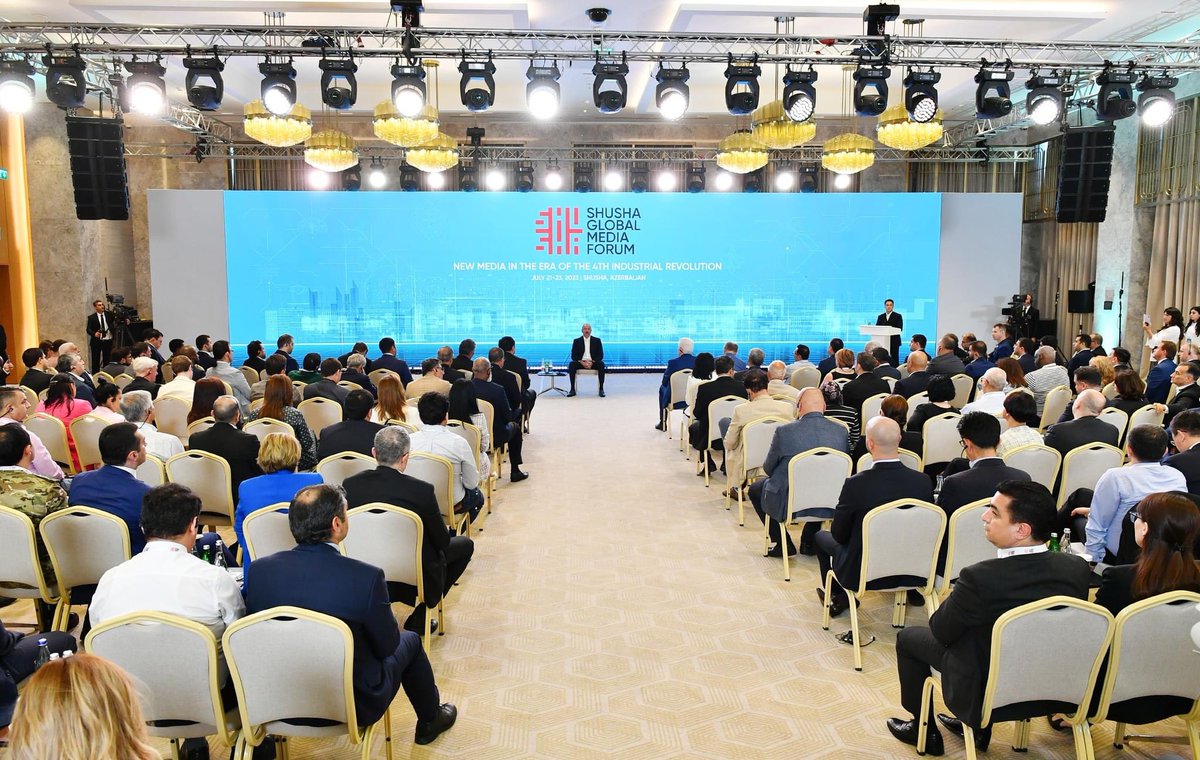 JafarHuseynzade's tweet photo. 🔴 @presidentaz “We are ready to follow the path of reintegration, respecting the rights and security of the Armenian minority in Karabakh within the framework of our Constitution and within the framework of the good practice of how these issues are resolved in Azerbaijan as a whole” 

🔴 “Azerbaijan is a multi-ethnic and multi-confessional state, and this is our strength. All representatives of ethnic groups living in Azerbaijan have the same rights and obligations and the same level of security. 

#GMFShusha2023