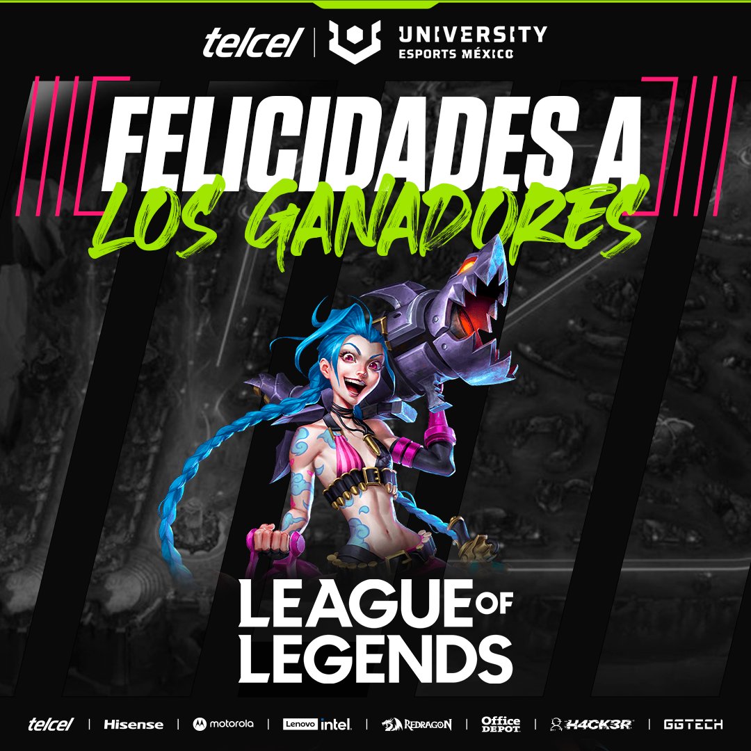 TELCEL UNIVERSITY Esports México 🇲🇽 tweet media