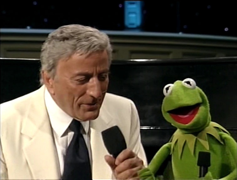 We have so many magical, musical memories with the great Tony Bennett. He was one of our favorite guests on Muppets Tonight, cameoed in Muppets Most Wanted, and performed alongside Kermit and Miss Piggy many times. Tony was an unforgettable talent the world was so lucky to have.