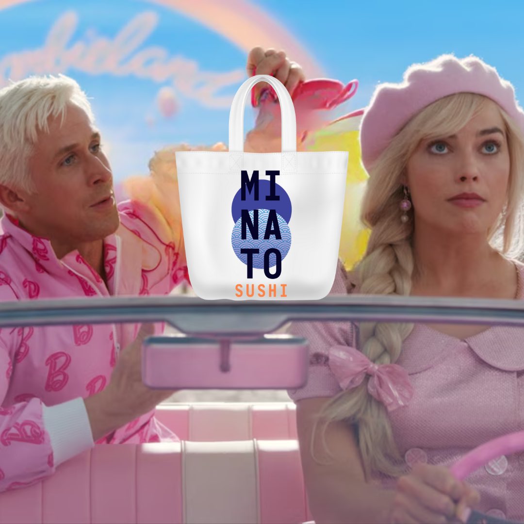 When you’re mad at him but he goes to Minato Sushi grab &amp; go and picks up lunch 🍣 

#sushi #haddington #eastlothian #barbie