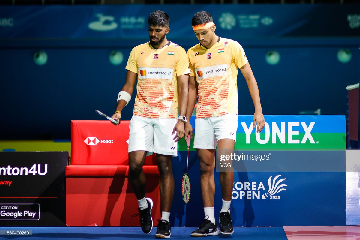 'Brothers of Destruction'?
'SatChi'?

Let's just call them 'Destroyers'!

#Badminton #SatChi #IndianBadminton