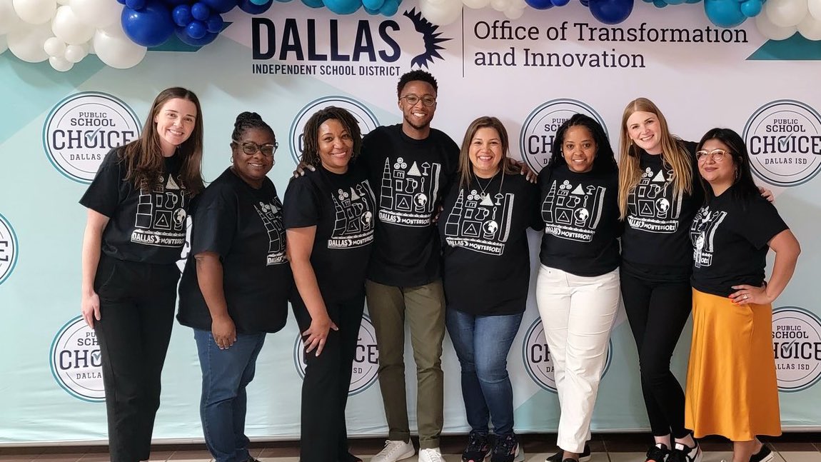Dallas ISD OTI Public School Choice (@transformdisd) on Twitter photo The entire Dallas ISD Montessori leadership team! Passionate leaders infusing new district curriculum into our public school Montessori model. WOW ๐คฉ #DreamTeam <a href="/TransformDISD/">Dallas ISD OTI Public School Choice</a> <a href="/HsmaWorld/">Harry Stone</a>
<a href="/DowntownIda/">Downtown Montessori at Ida B. Wells Academy</a> <a href="/MontessoriBT/">Buckner Terrace Montessori (Formerly Edna Rowe ES)</a> <a href="/gbdealeydragons/">GB Dealey Dragons</a> <a href="/MAOH_DISD/">MAOH</a> <a href="/MontessoriMata/">Mata Montessori School</a> <a href="/pwmontessori/">Prestonwood Montessori</a> The entire Dallas ISD Montessori leadership team! Passionate leaders infusing new district curriculum into our public school Montessori model. WOW ๐คฉ #DreamTeam <a href="/TransformDISD/">Dallas ISD OTI Public School Choice</a> <a href="/HsmaWorld/">Harry Stone</a>
<a href="/DowntownIda/">Downtown Montessori at Ida B. Wells Academy</a> <a href="/MontessoriBT/">Buckner Terrace Montessori (Formerly Edna Rowe ES)</a> <a href="/gbdealeydragons/">GB Dealey Dragons</a> <a href="/MAOH_DISD/">MAOH</a> <a href="/MontessoriMata/">Mata Montessori School</a> <a href="/pwmontessori/">Prestonwood Montessori</a>