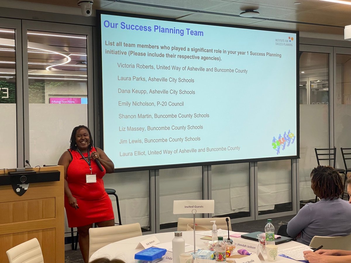 “I think we’ve definitely grown to trust each other more this year.” - Victoria Roberts, @UnitedWayABC on how personalization matters for the adults implementing SuccessPlanning too. #SuccessPlanningWorkshop2023 @hgse @Harvard