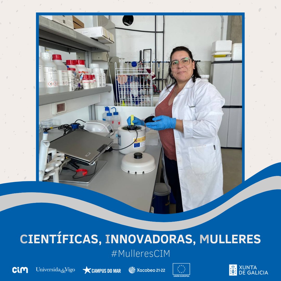 CIM_Uvigo's tweet photo. Coñece o labor das investigadoras do #CIM!

Son
𝐂ientíficas
𝐈nnovadoras
𝐌ulleres
Son #MulleresCIM!

👩‍🔬 Estefanía Paredes estuda a conservación de organismos mariños utilizando frío para crear un bando de células mariñas listas para ser utilizadas cando sexa necesario. https://t.co/cn47bCsUTd