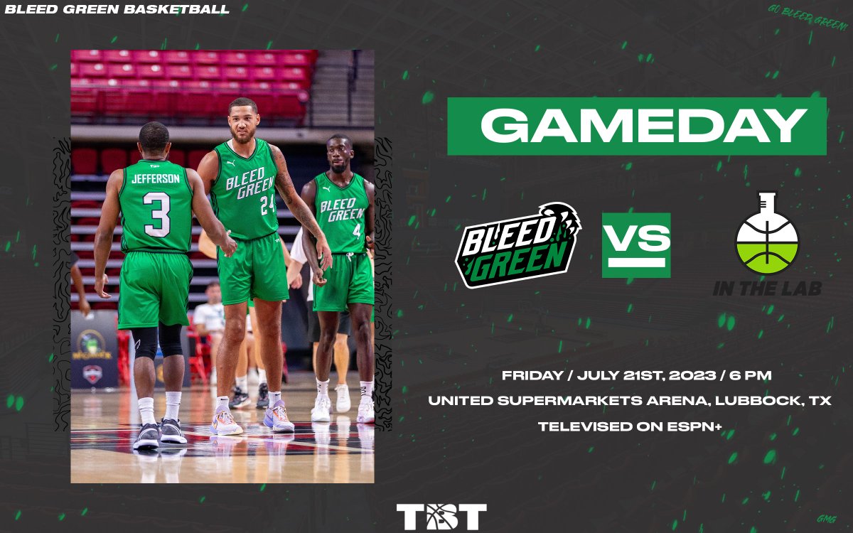 BleedGreenTBT's tweet photo. Ready for battle😤

⏰: 6:00 PM CT
📺: ESPN+
📍: United Supermarkets Arena
💚💚💚💚💚

#BleedGreen #GMG https://t.co/eRRdgfTbTJ