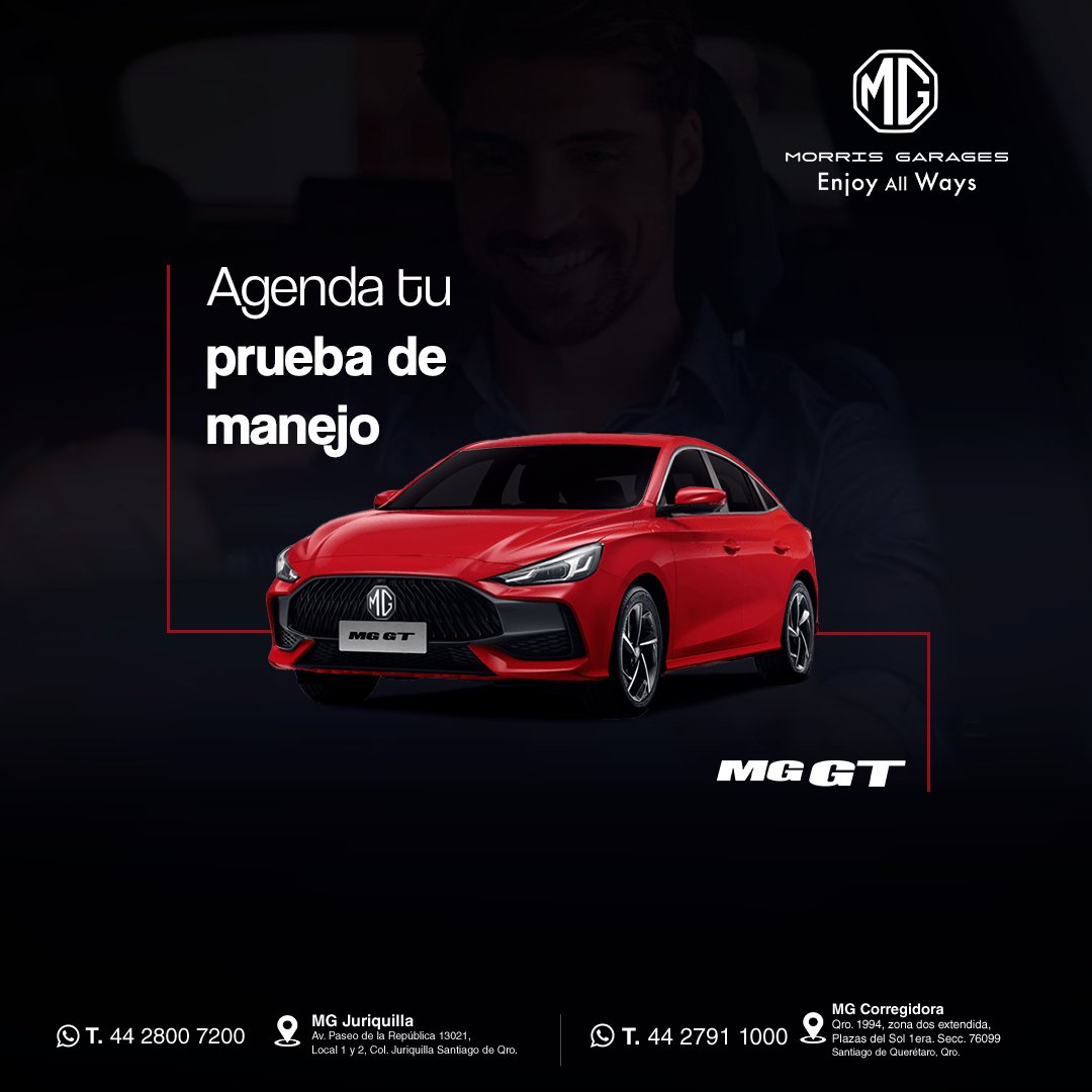 Mg_Queretaro's tweet photo. Estrena un #GT con 1 año de seguro gratis, 0% de comisión y lucky seven. #EnjoyAllWays

¡Contactanos!
∙Juriquilla:
📷 WhatsApp: https://t.co/f1iWaVvwTx
📷Ubicación: https://t.co/2Dr3StKe8s
∙Corregidora:
📷 WhatsApp: https://t.co/I0e8H0rKGV
📷Ubicación: https://t.co/scjDuKJFTh https://t.co/g9Rqx43fmX