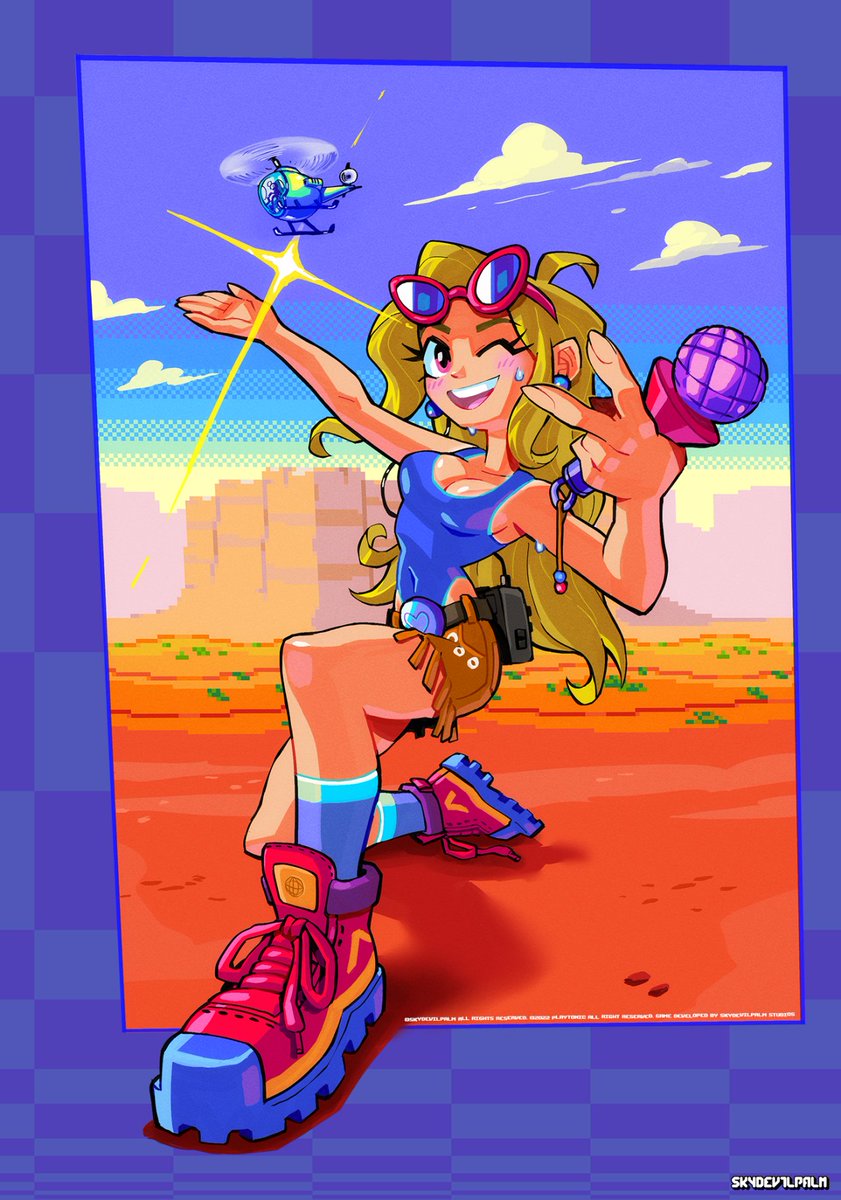 eliz0r's tweet photo. Some promotional illustrations of Sally McRally for @VHRgame  🏁🏎✨ https://t.co/TPDoaZmdYH