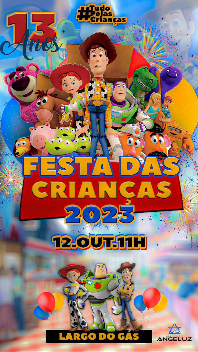luiz44365949's tweet photo. 13 Anos Tudo Pelas Crianças 🍦🍫🎉🍭🥮🍬🎊��🏓💪🫶🏾 rt https://t.co/Wy2Ga8Gu5G