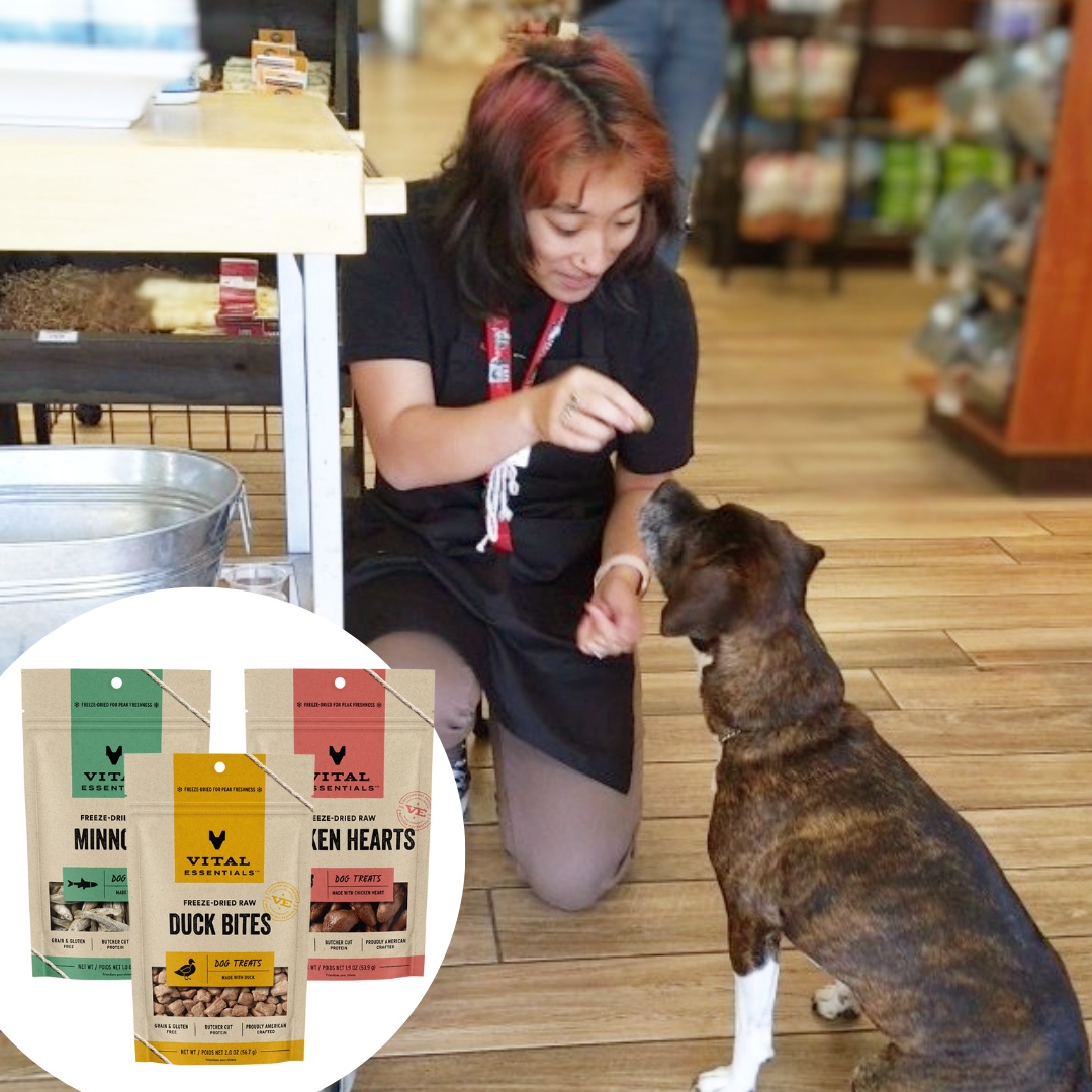Who doesn't love samples? Join us on July 22 - 23 from 10am to 2pm for a snack-tastic experience with Vital Essentials Freeze-Dried Treats! Let your furry friend indulge in these delicious bites & discover their new favorite flavor. l8r.it/kbrC #samplingevent