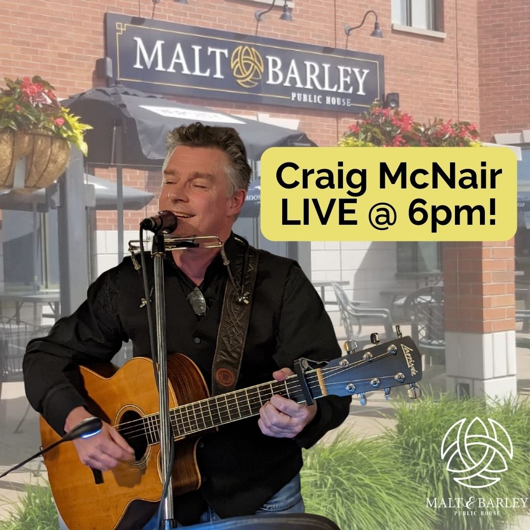 Ewan Doig on tonight at 8pm.
Tomorrow, join us on the patio for live outdoor music from Craig McNair at 6pm. Food &amp; drink specials all day.

#yourlocalpub #livemusic #kwlivemusic #whatson #kwawesome #whattodo #patio #patioseason #patioparty #corona #fooddeals