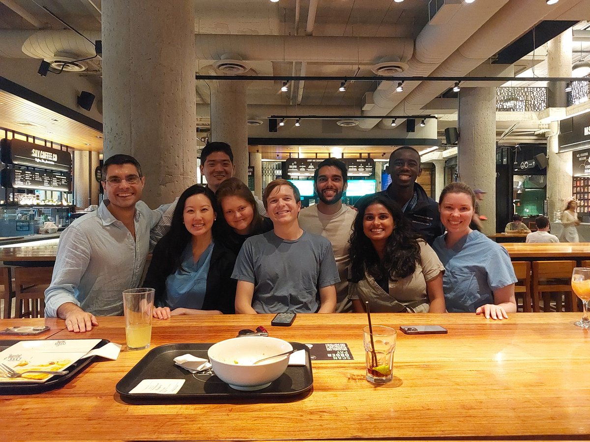 Throwing it back to our end-of-the-year fellow hangout! The F2s couldn't miss the chance to send our freshly minted F3s off to their new adventures in imaging, cath, EP, and research in style! #BICVFellowFridays <a href="/ChristinaLalani/">Christina Lalani</a> <a href="/gyfjiang/">Ginger Jiang</a> <a href="/RonukModi/">Ronuk Modi, MD</a>