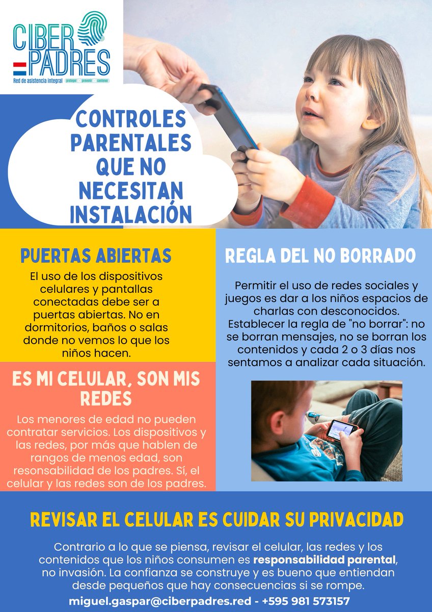 Controles Parentales que no necesitan instalación.