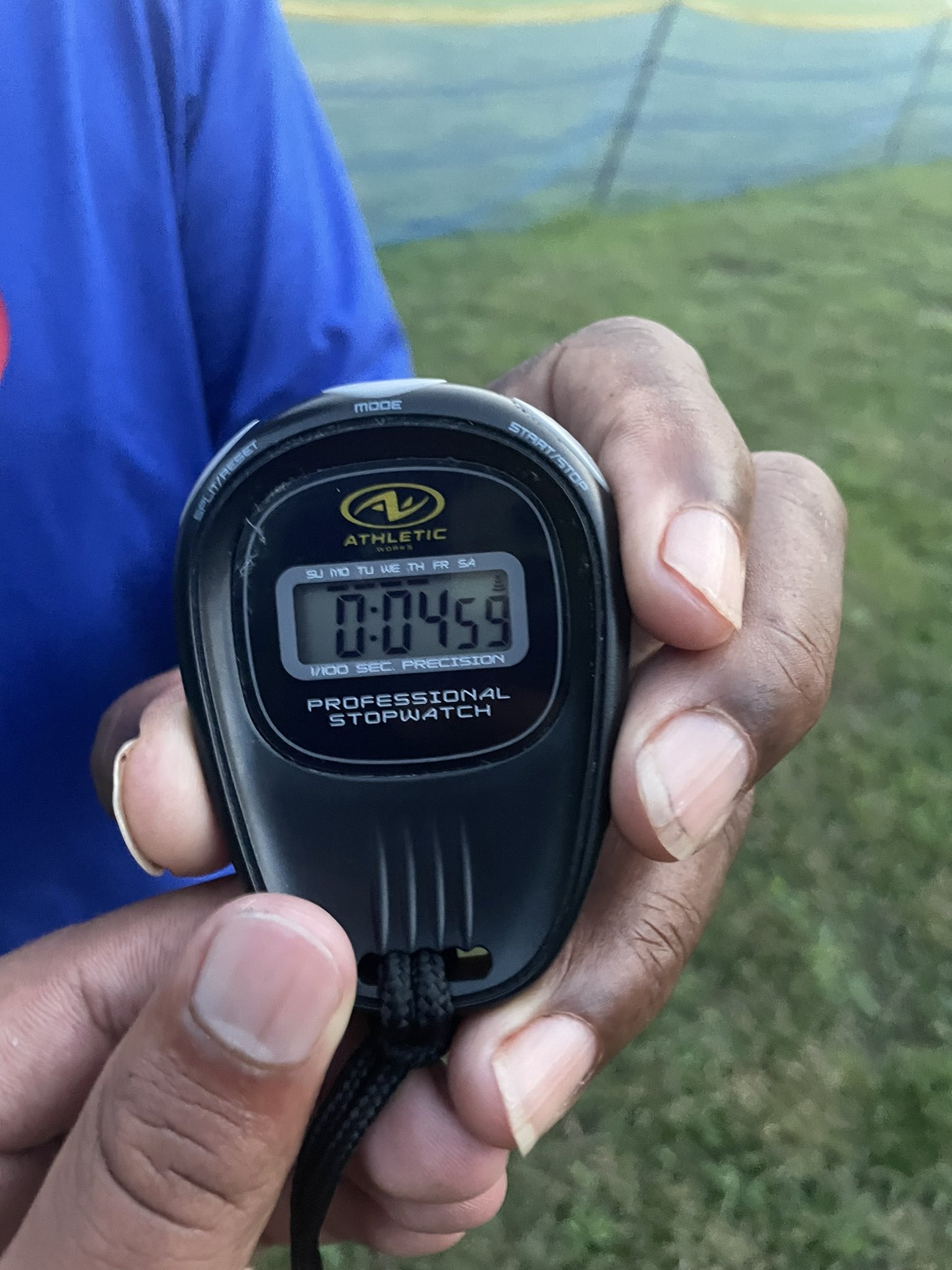 Athletic works digital stopwatch sale