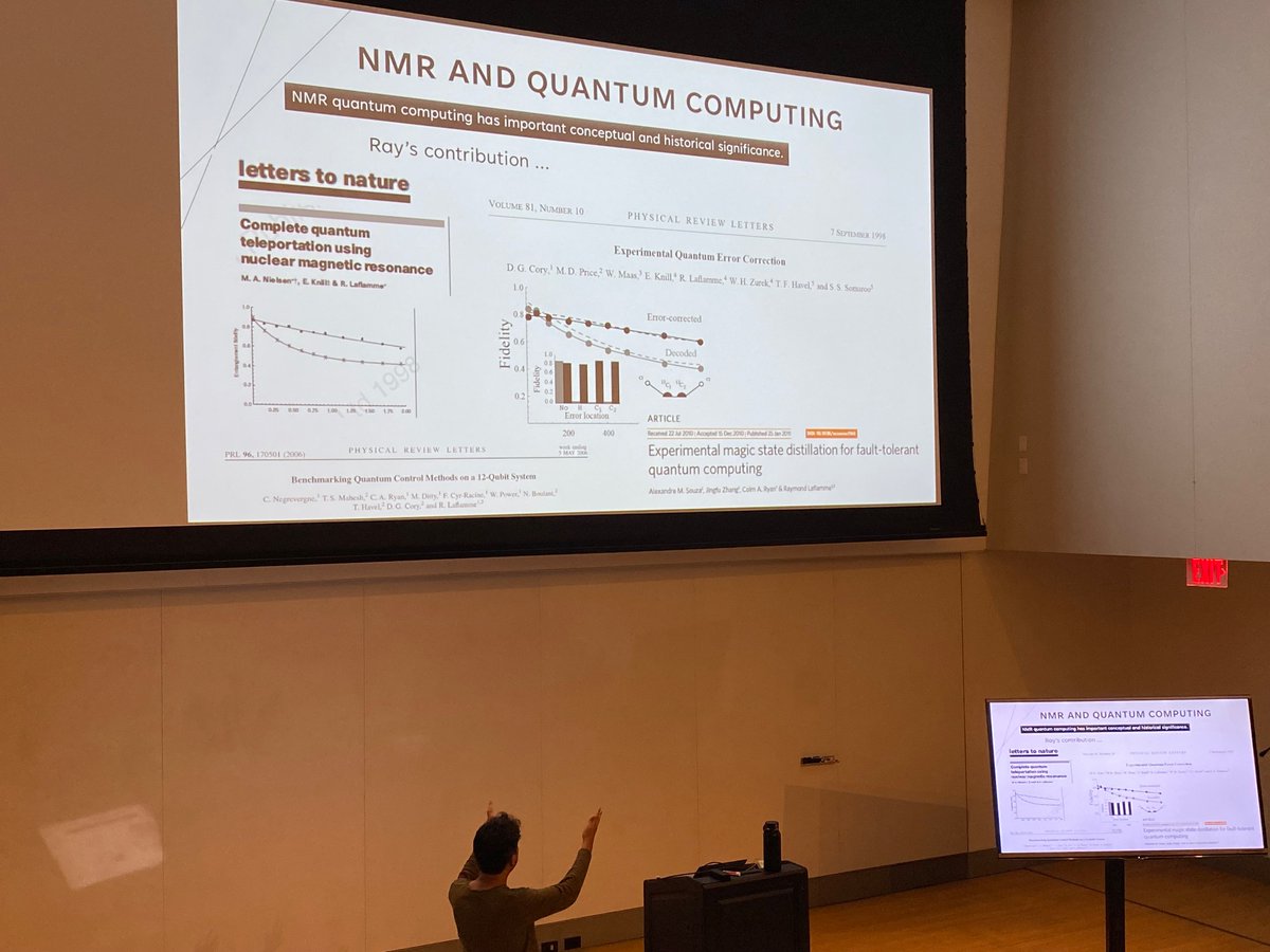 FFelicis97's tweet photo. The influence of NMR in quantum control (thanks to Ray’s OG contributions)…
How it started vs How it’s going
#Laflamme60 https://t.co/FQGLaFtnql