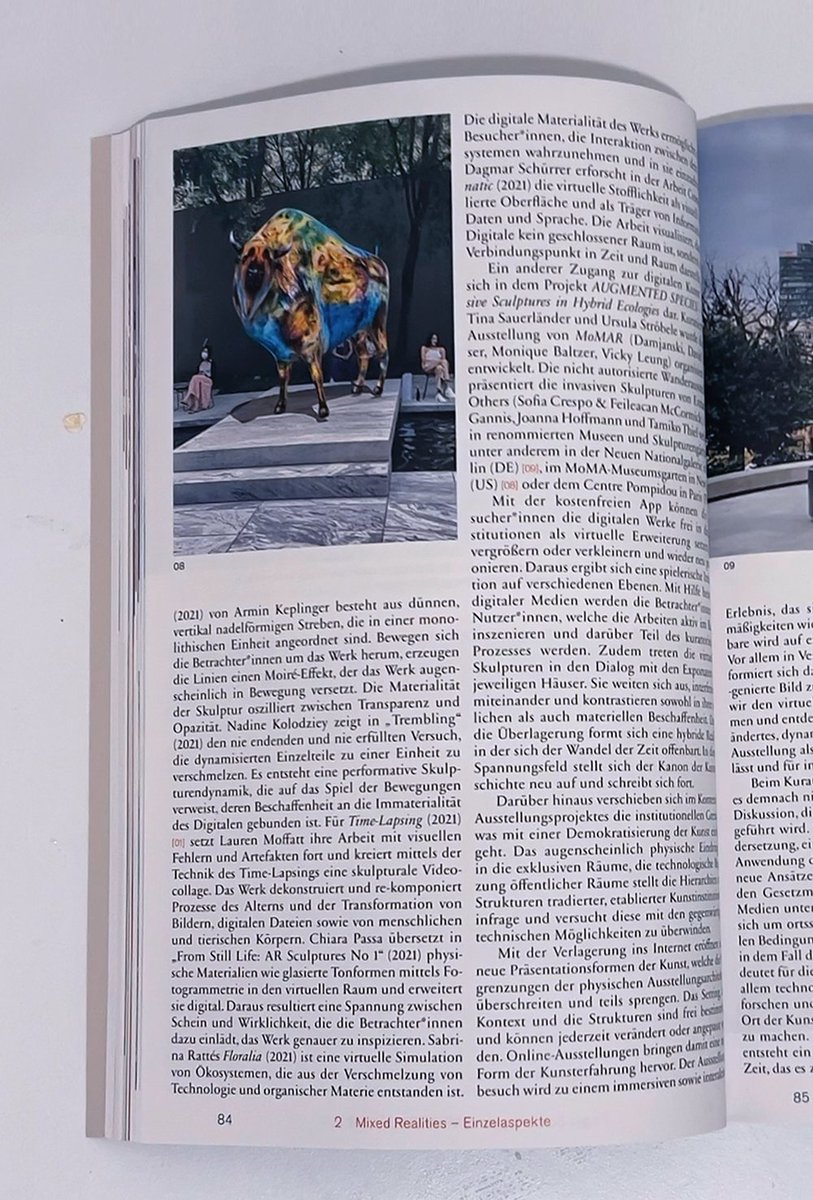 Damjanski's tweet photo. MoMAR at @KUNSTFORUM_int 💙

with @soficrespo91 @carlagannis @tamikothiel @entangledothers &amp; Joanna Hoffmann – curated by @Tinissima1 &amp; #UrsulaStröbele

Thank you Peggy Schoenegge 👇 https://t.co/i0D9VSmjKE