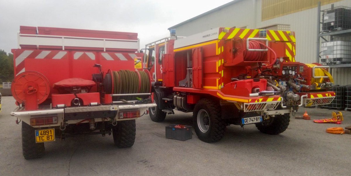 Sdis_87's tweet photo. #Centred’IncendieetdeSecours
#EnginsDeSecours
Aujourd’hui le Centre d’Incendie et de Secours #CIS d’Ambazac basé en #HauteVienne a reçu en affectation un nouveau #CCF (Camion Citerne Feux de Forêts) 👨🏻🚒🚒 https://t.co/V88FM8Tzu5