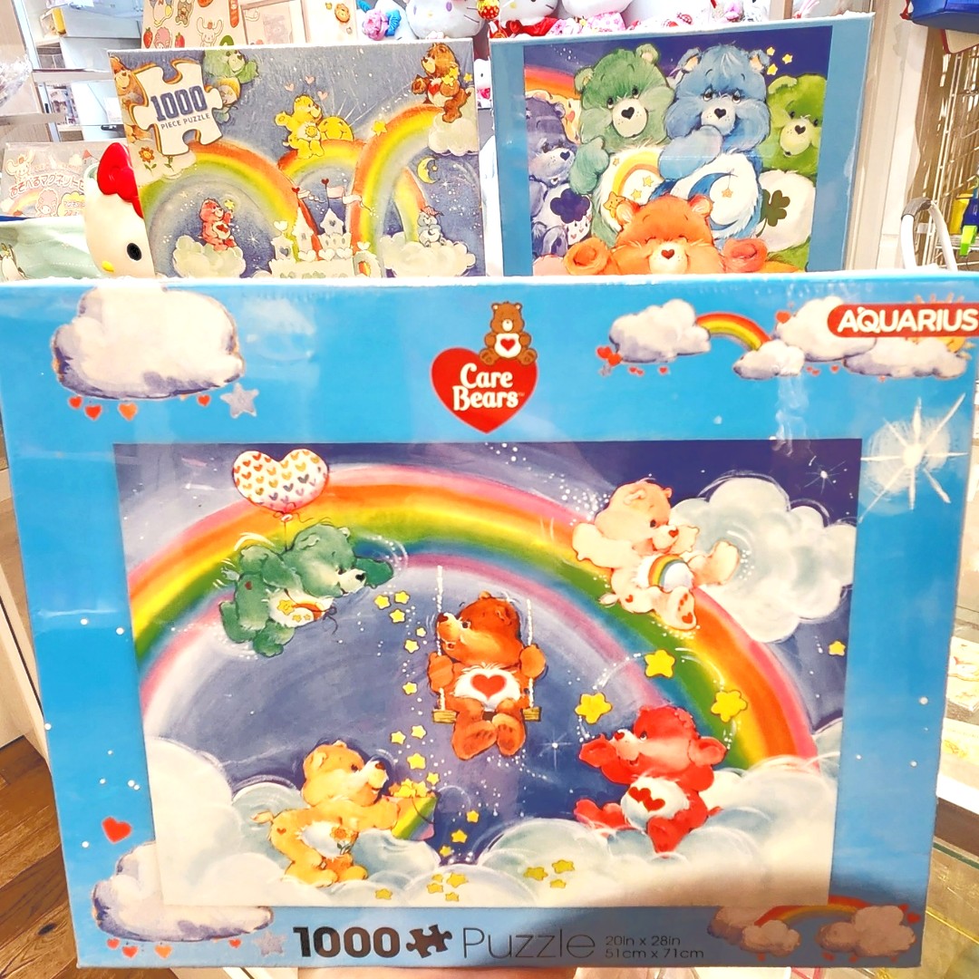 It's too hot to go outside - time for a new puzzle!

Stop by #KappaToys for a new jigsaw  - or two!

Puzzles are 50% off for Kappa Toys loyalty members - sign up in-store or on kappatoys.com

#Puzzles #CareBears #Jigsaw #IndoorFun