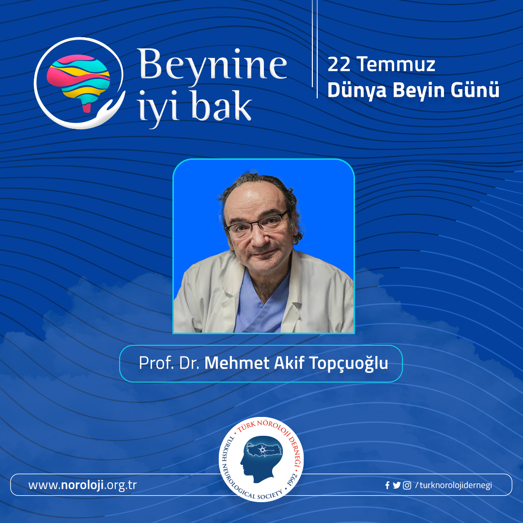 Engelliliğe karşı beyin sağlığı: hemen şimdi ve herkese..

*Yazının tamamını okumak için lütfen web sitemizi ziyaret ediniz.
noroloji.org.tr/haber/1596/pro…

Prof. Dr. M. Akif Topçuoğlu
Türk Nöroloji Derneği Başkanı
#türknörolojiderneği #dünyabeyingünü #beynineiyibak