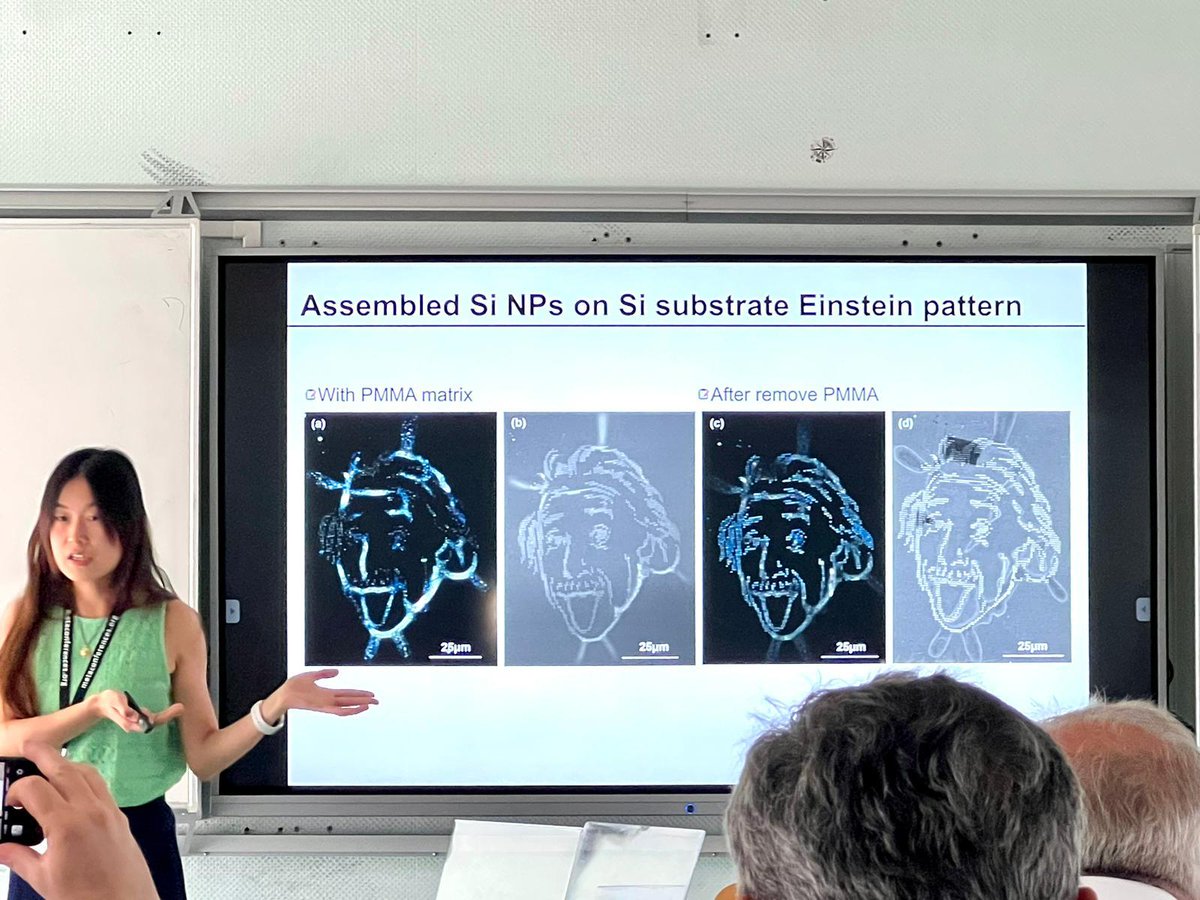 couteaukriss's tweet photo. #META2023 was this week in Paris & the #L2n well represented with 6 talks & 3 posters! We talked about chirality, hybrid nanosources, single photon nano-emitters, nanoparticle auto-assembly, carbon dot synthesis, biosensors and more!
#WeDoNano
You rocked gals & guys 💪 https://t.co/TFMmKXErKg