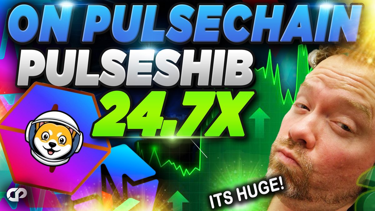 CRYPTOPRNR's tweet photo. ๐ Witness the astonishing rise of #PulseShib in our latest video!
From a humble beginning to a 24.7X growth in 1 month๐ฅ
We're discussing its growth, market cap, tokenomics, and what lies ahead
Don't miss out: https://t.co/jNoy0F7nx2
#PulseNews @pulseshib #PulseChain #Hexicans
