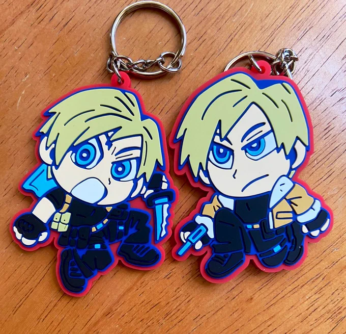 leon pvc rubber charms!!! really happy with how these came out 