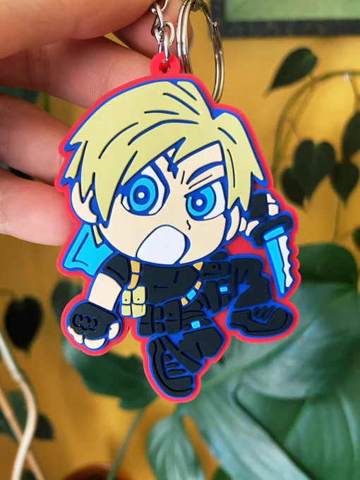 leon pvc rubber charms!!! really happy with how these came out 