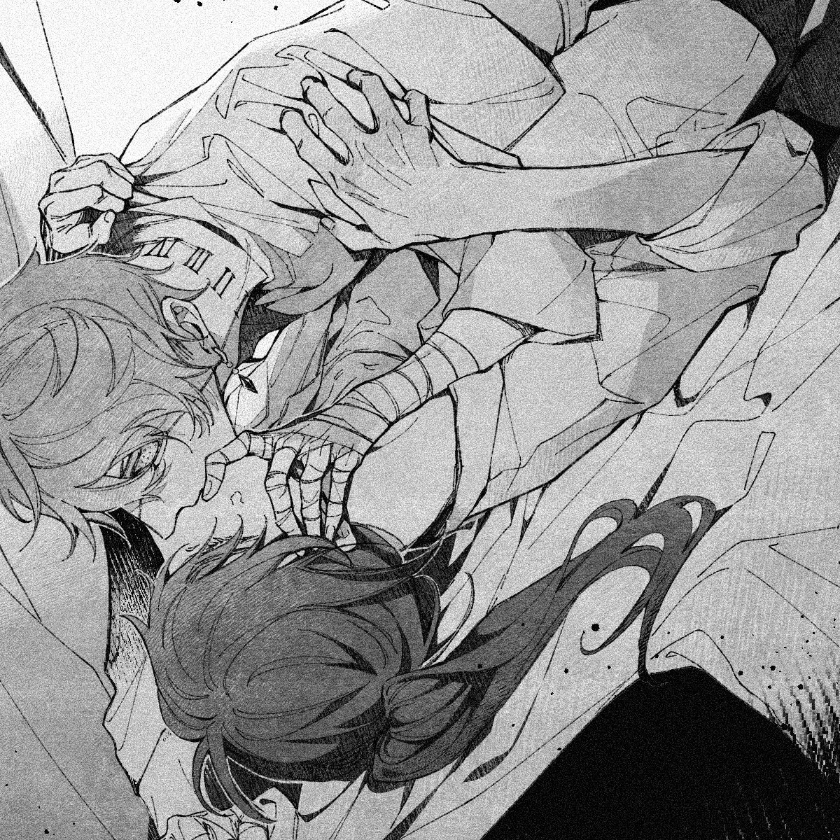 Honestly, the book was a real challenge, I never draw something with such volume before.
Before this, the linework plays a huge part in the comic but for CA, they are just sketches. CA was all about lighting and mood, my work has always felt a bit rusty but CA is on another lv 😂