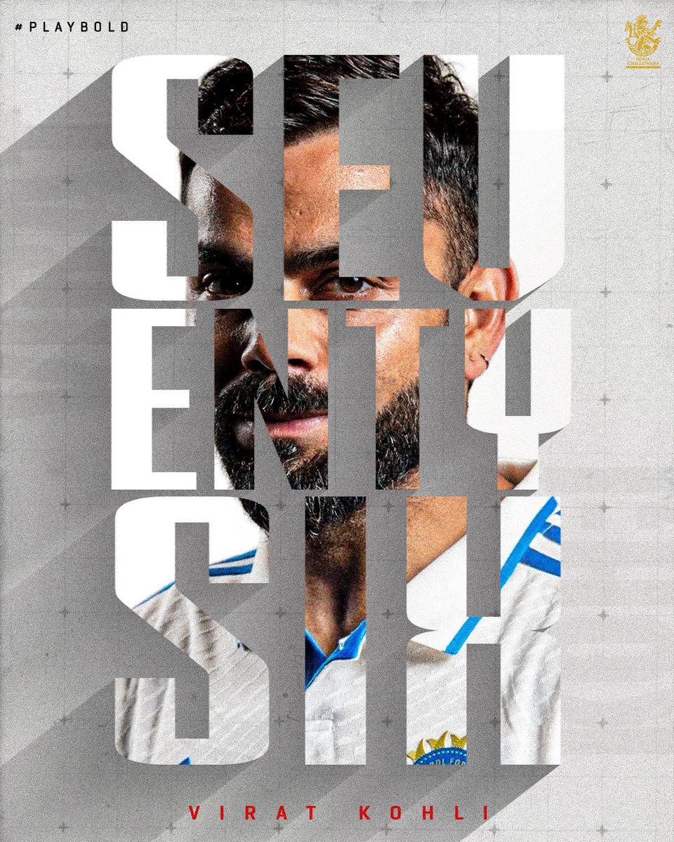 RCBTweets's tweet photo. 𝗔𝗻𝗱 𝘁𝗵𝗲𝗻 𝘁𝗵𝗲𝗿𝗲 𝘄𝗲𝗿𝗲 𝟳𝟲... ✍️🔥

Another page in the record books with King Kohli’s name! 📚👑

#PlayBold #TeamIndia #WIvIND #KingKohli https://t.co/GJuuX0tcFT
