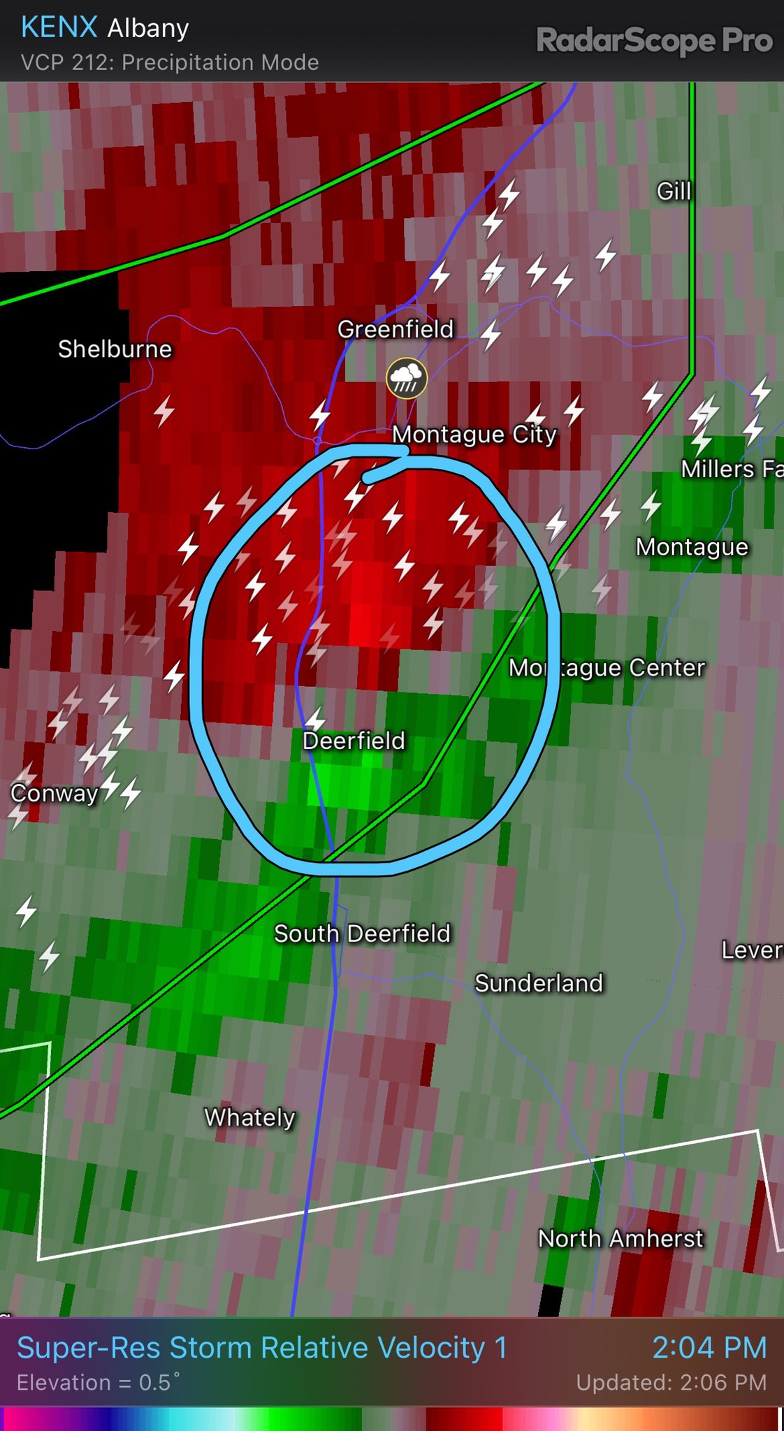 Western Mass Weather on Twitter "GET INSIDE IN DEERFIELD/GREENFIELD