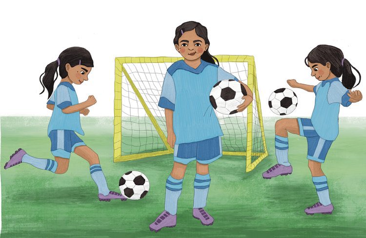 Tonight is the U.S. Women’s National Soccer Team opening match against Vietnam in the #FIFAWomensWorldCup ! Go Team! ⚽️💫 #kidlitart