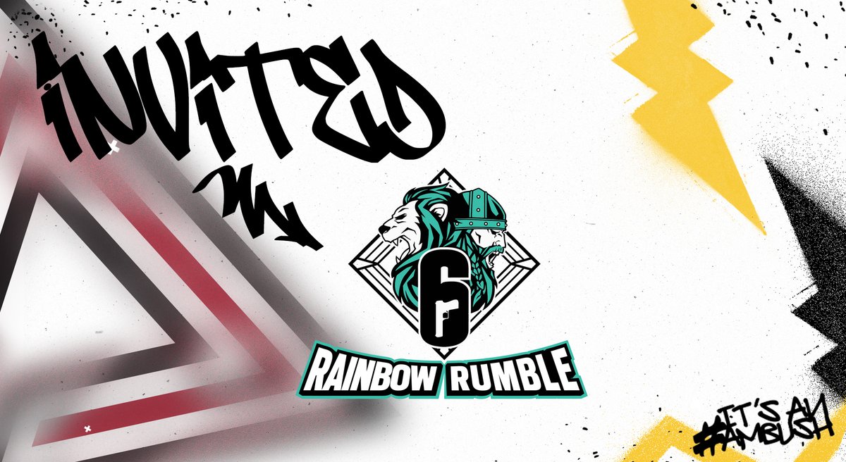 INVITED‼️ Having been one of the top @Rainbow6Game teams in Northern Europe, we are happy to be invited to @R6esportsEU North Rainbow Rumble closed qualifiers! The qualifiers take place on 26-27th of July. We are looking forward to it! Stay tuned for more🤫 #ItsAnAmbush