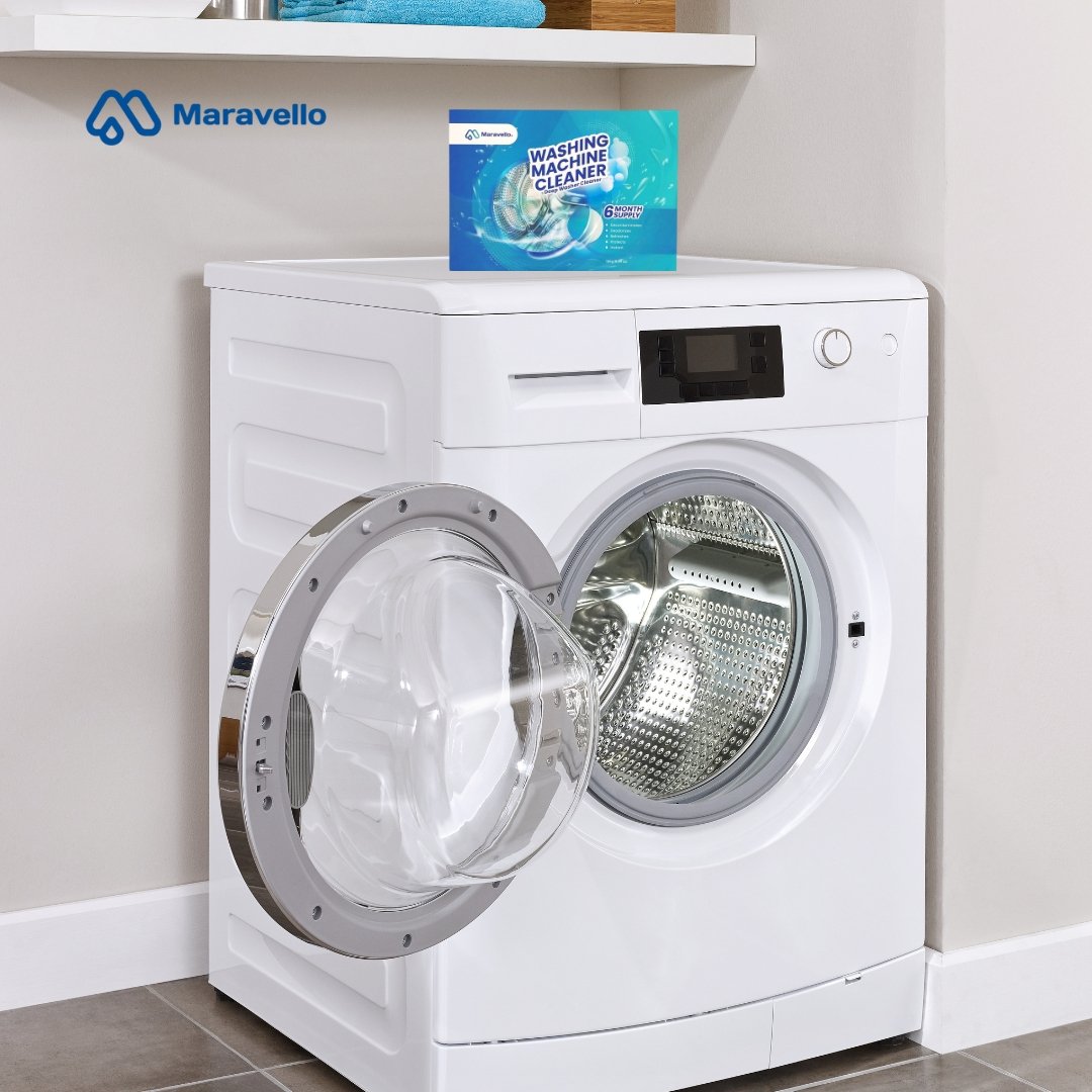 mymaravello's tweet image. Say goodbye to dirty washing machines with our convenient washer tablets! Simply add 2 tablets, run a cycle, and let the high-efficiency active oxygen and biological enzyme components work their magic. #EffortlessCleaning #ConvenientSolution #SparklingResults