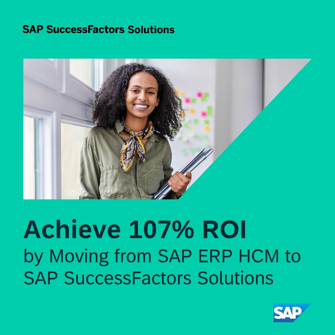 DKoola's tweet photo. Want to learn how organizations eliminate the need to manually collect data, realize over 100% ROI, and enhance operational efficiency with SAP SuccessFactors solutions? Read this ESG white paper to learn more! 

https://t.co/PODE0cX7hj https://t.co/eDLkqMkpcq