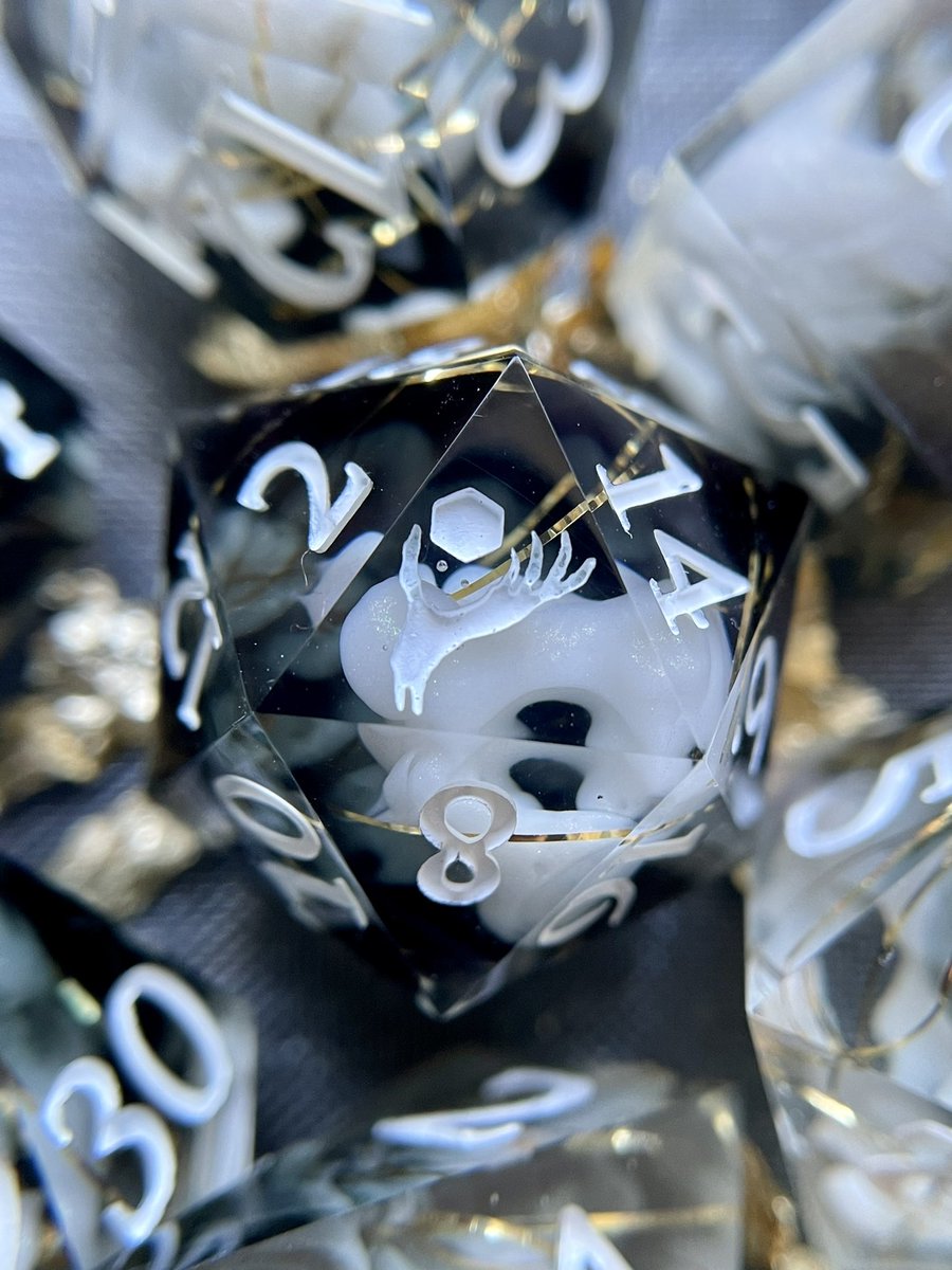 The Fates 
#handmadedice #dice #dnd
