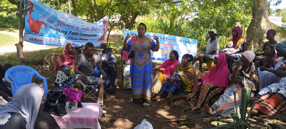 Through the SGBV drives in Kwale County the IRCK Kwale Women of Faith are empowering the communities on seeking justice, promoting prevention strategies and how to effectively advocate to have a Gender Bill. #MobilisingFaithCommunities