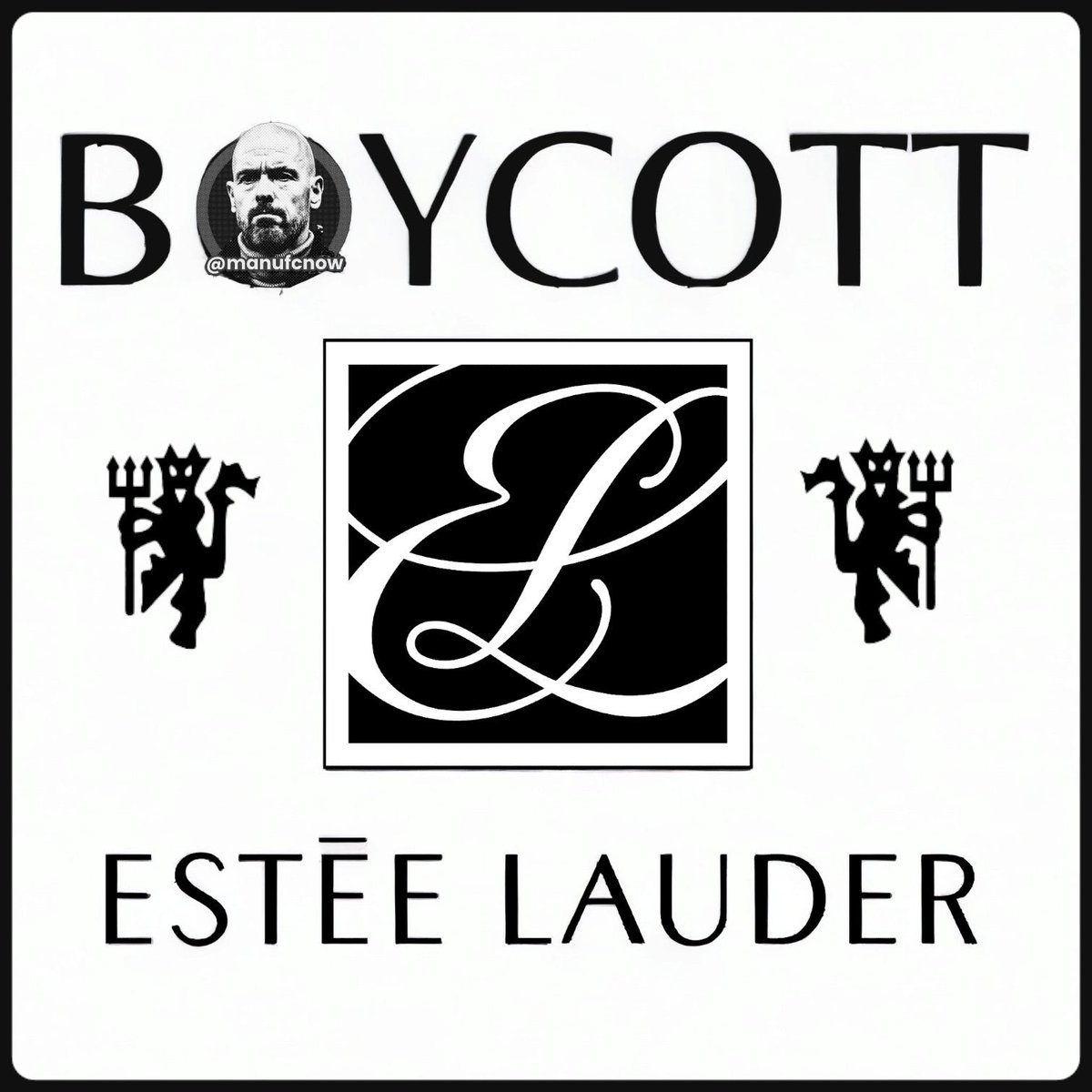 @EsteeLauderUK 'I am boycotting Estee Lauder until you cease association w/ The Glazers #GlazersOut #BoycottEsteeLauder'
