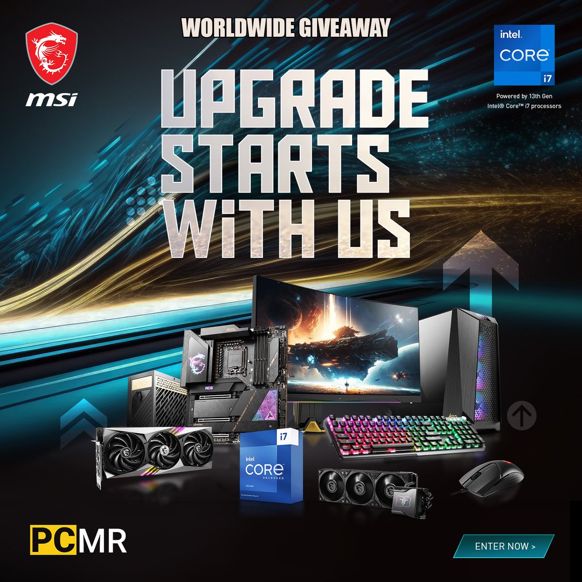 Win 1 of 5 Dream PC Upgrade sets + 5k USD worth of Amazon cards in the MSI x PCMR "Upgrade Starts with Us" event!

Pick your favorite parts, create a dream PC Build, and win amazing PC hardware to join the PCMR or upgrade your build in style!

Enter here: msi.gm/2023UpgradeSta…