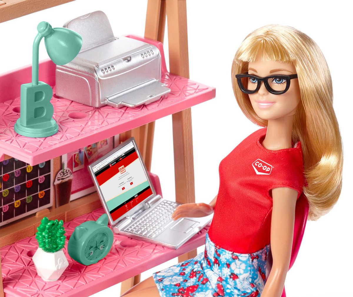 Barbie has been hundreds of things, and now she's a Co-op member!