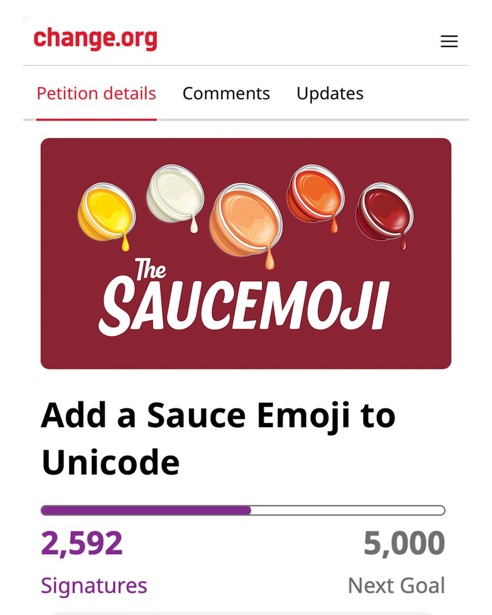 we’re just a brand asking @apple and <a href="/unicode/">The Unicode Consortium</a> to make a new emoji

saucemoji.com