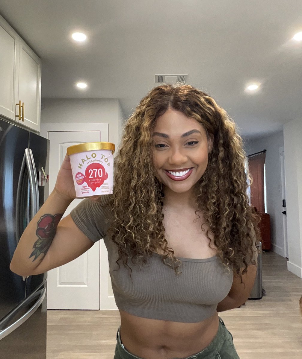 Ninjayla's tweet photo. Excited to show you guys @HaloTopCreamery today on stream! Did you know its also a good source of protein?! Come check it out. #SayHelloToSummer #HaloTopPartner
https://t.co/GzoiAZsnCA https://t.co/jByq3SvlhC