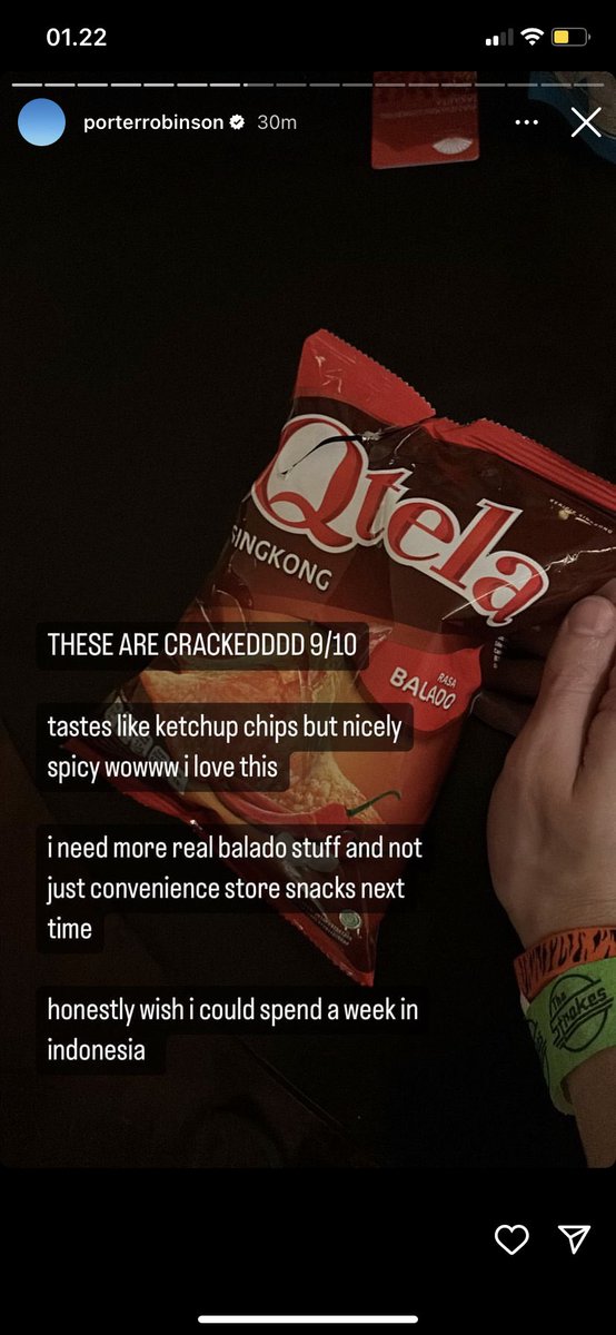 Indo Snack Review by @porterrobinson. A thread.