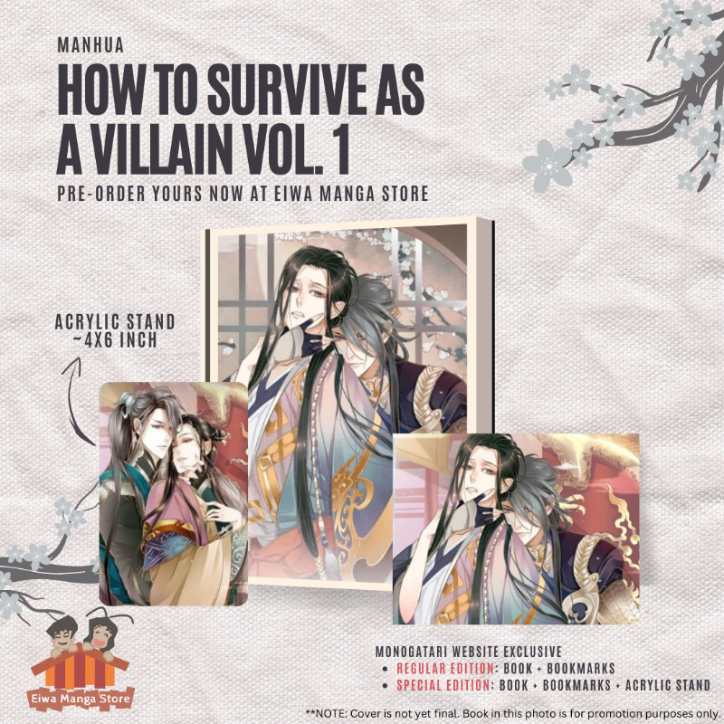 How To Survive As A Villain Manhua Eiwa Manga Store on Twitter: "#EIWAPREORDER - 穿越成反派要如何活命 Manhua How to