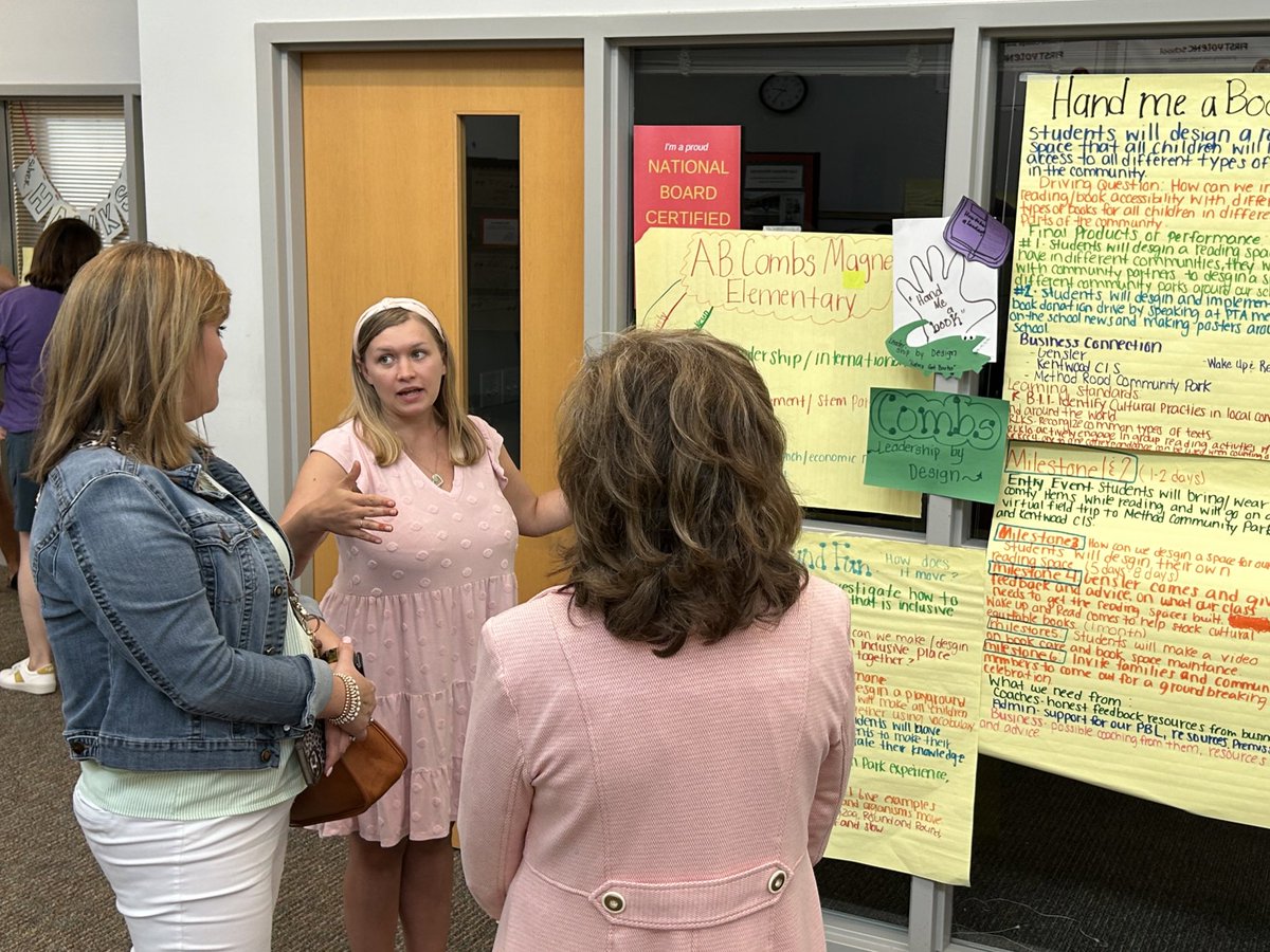 So much fun to see our #WakeEdSummerSTEM teachers sharing their learning and work from this week and the project ideas that they are developing with their administrators! <a href="/wakeedpa/">WakeEd PARTNERSHIP</a> @STEM_WCPSS <a href="/WCPSS/">Wake County Public School System</a>