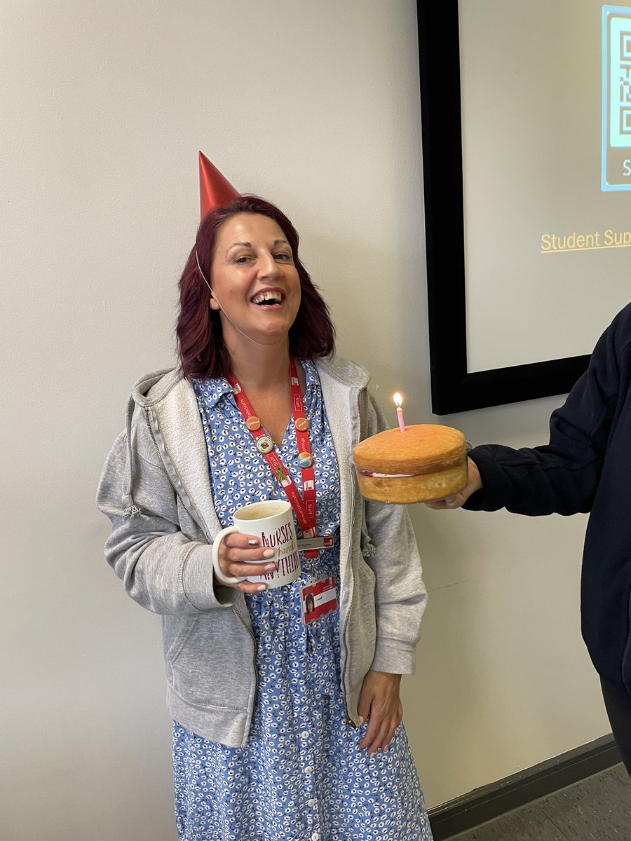 Liz Lloyd-Martin (@lizlloyd911) on Twitter photo When our lovely Sept 21 Child students surprised <a href="/LouiseHulme14/">Louise Hulme</a> with cake for her 50th Birthday! Such a lovely bunch and will miss teaching them 🥰 <a href="/StaffsUniHSW/">Staffs Uni Health, Science and Wellbeing</a> <a href="/StaffsUNursing/">StaffsUniNursing</a> When our lovely Sept 21 Child students surprised <a href="/LouiseHulme14/">Louise Hulme</a> with cake for her 50th Birthday! Such a lovely bunch and will miss teaching them 🥰 <a href="/StaffsUniHSW/">Staffs Uni Health, Science and Wellbeing</a> <a href="/StaffsUNursing/">StaffsUniNursing</a>