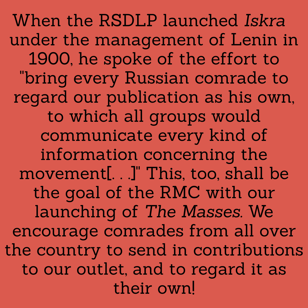 Revolutionary Maoist Coalition tweet media