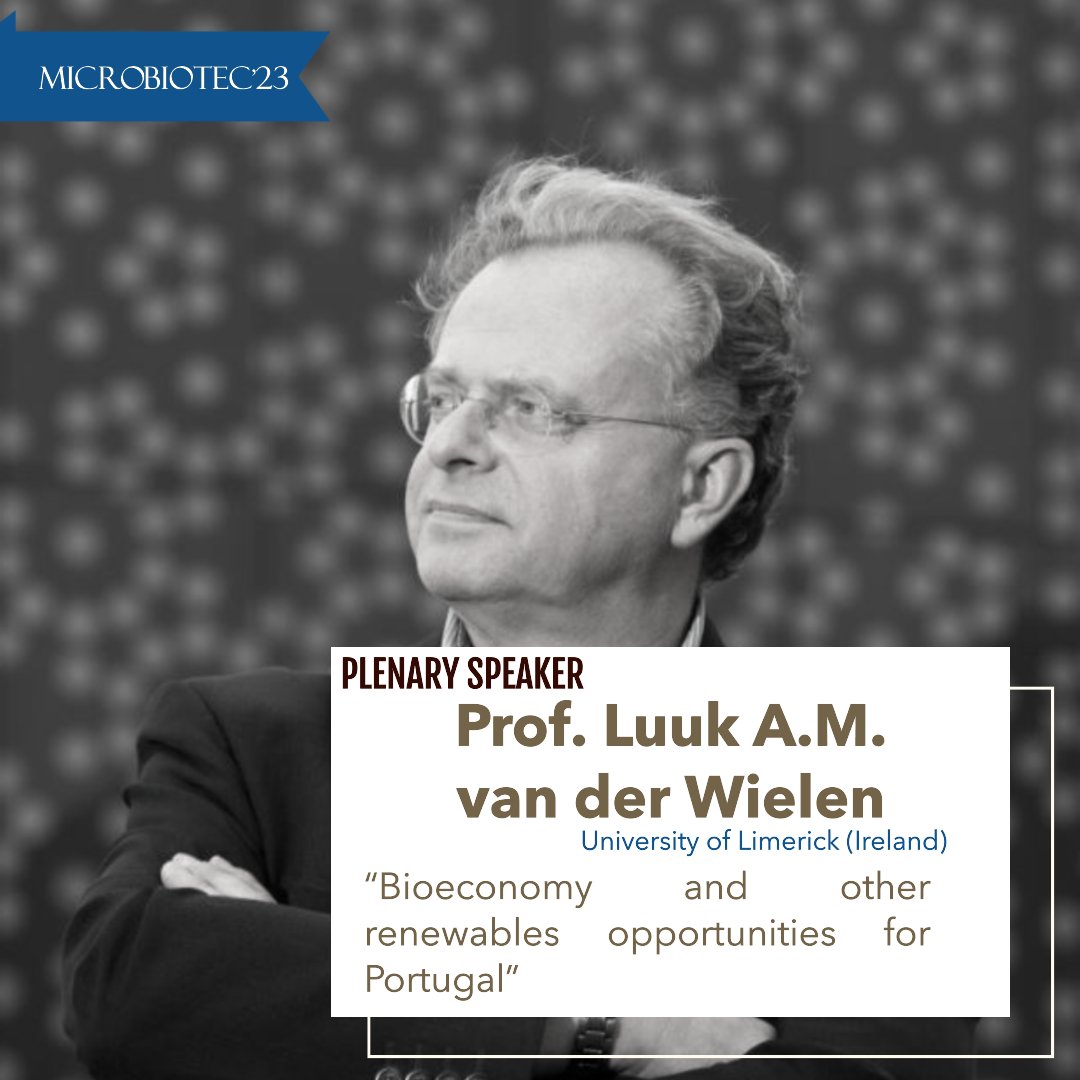 Microbiotec25's tweet photo. We are delighted to announce the next plenary speaker for #Microbiotec'23, Professor Luuk A. M. van der Wielen! Join Professor Luuk and be part of #Microbiotec23 https://t.co/1A5bWt5WiS