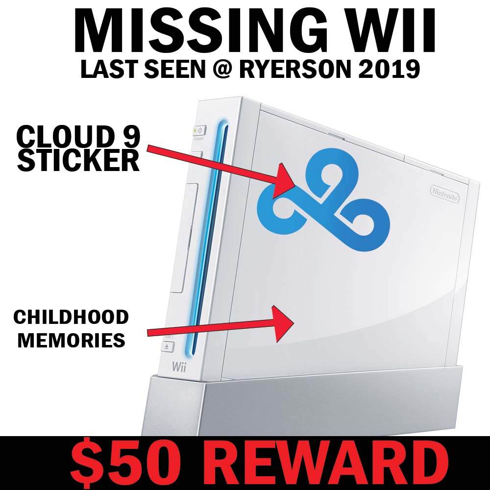 Sharkkangaroo's tweet image. If anyone at @GOMLsPlan see's this Wii over the weekend please let me know! I got this Wii as a kid an it has all my saves!

$50 REWARD IF FOUND